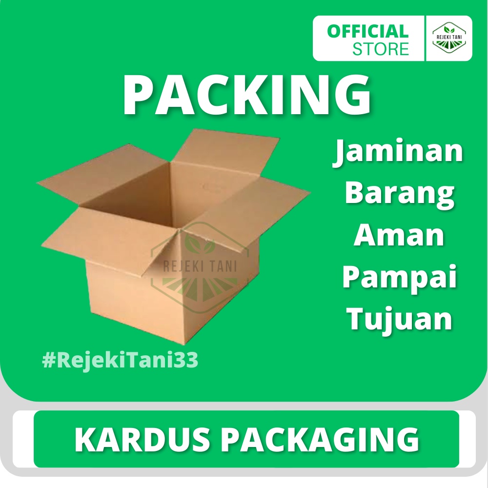 

Packing dus kardus bungkus tambahan pembungkus biar lebih aman