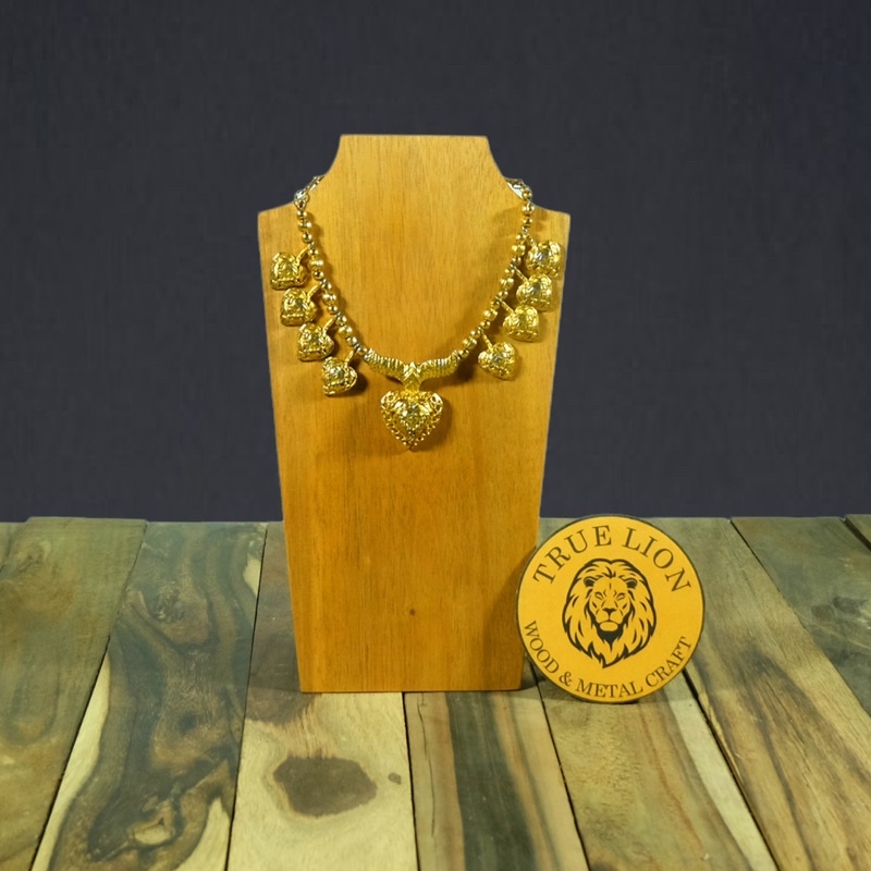 DISPLAY PAJANGAN KALUNG/TEMPAT PAJANGAN KALUNG KAYU/STAND KALUNG BERDIRI/PAJANGAN KALUNG AESTHETIC