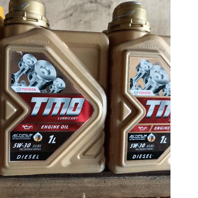 ♬ OLI MESIN TMO 5W-30 FULL SYNTHETIC FORMULA .DIESEL. 1LITER. ☈
