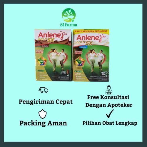 

Anlene Gold Coklat/Vanila 250 gr/Susu Bubuk Tanpa Lemak Untuk Mencegah Osteoporosis dan Memenuhi Kebutuhan Kalsium