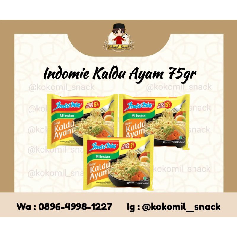 

Indomie Kaldu Ayam @75gr x 5pc