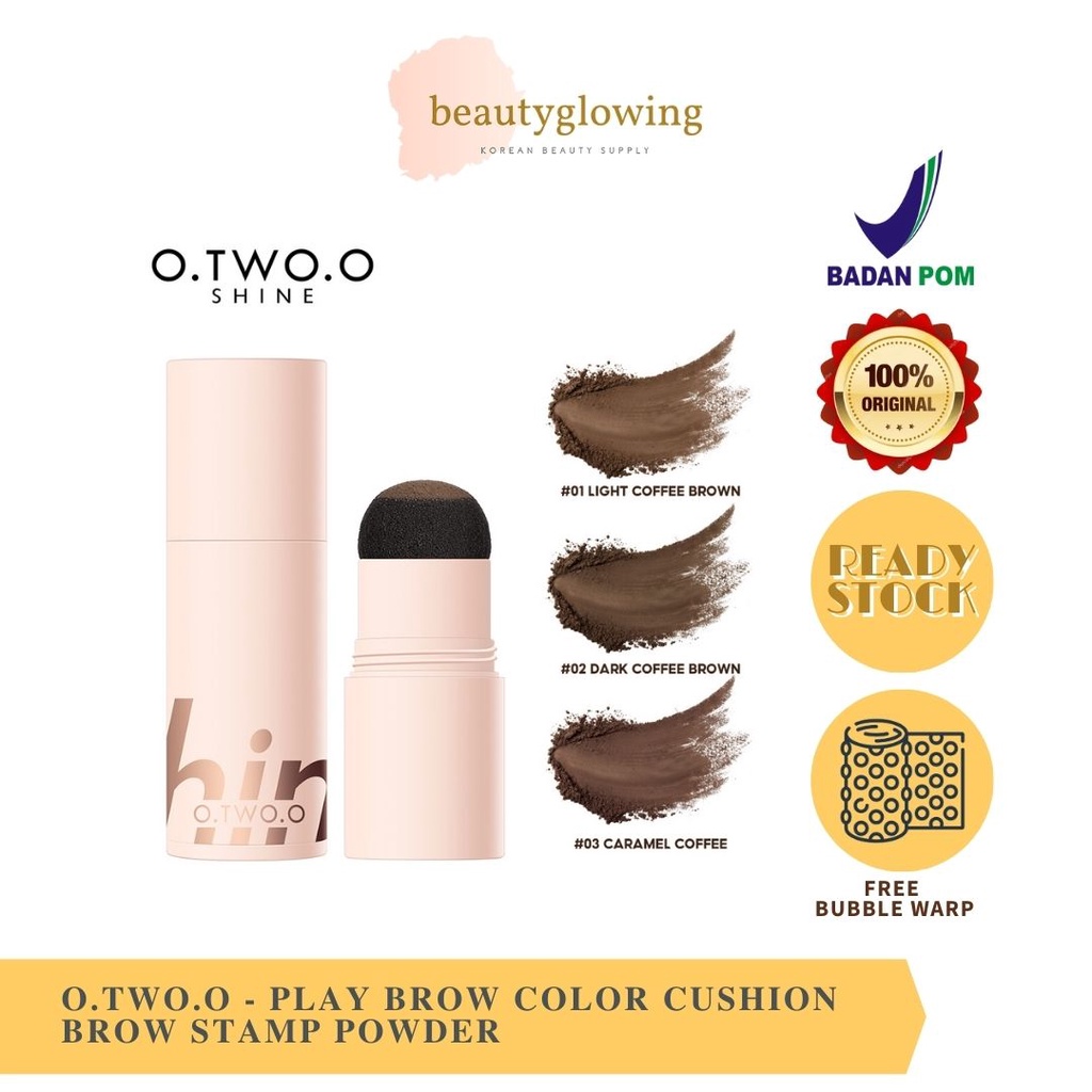 OTWOO Eyebrow Cushion Stamp Waterproof Brow Stamp