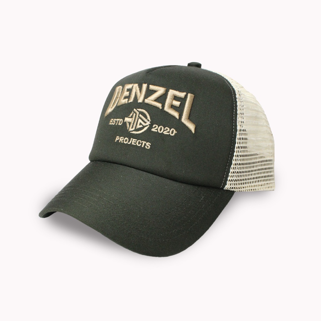 Jual Dz Denzel Trucker Cap Hijau Army Topi Hiking Topi Gunung