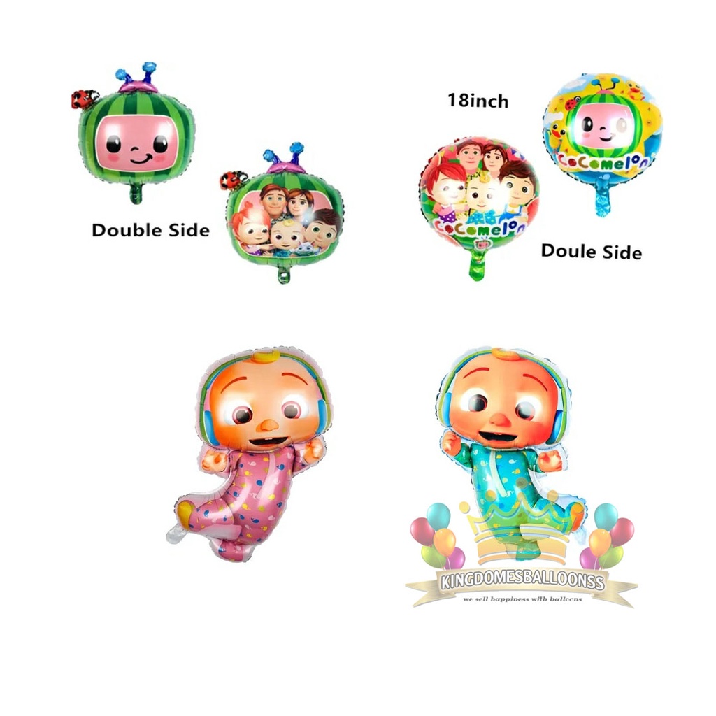 Balon foil cocomelon | cocomelon bayi | cocomelon bulat
