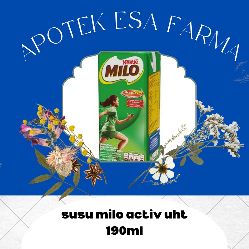 

Nestle Milo ACTIV-GO Susu UHT Coklat 180 mL