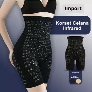 KORSET CELANA PANT TERUSAN INFRARED 3IN1 PENGENCANG PENGECIL PEMBAKAR