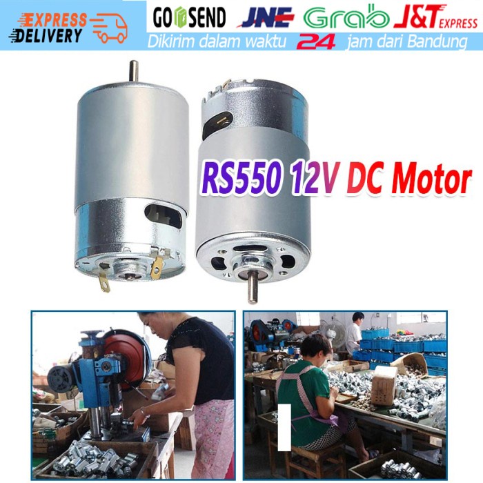 DINAMO DC RS550 12V DINAMO BOR CORDLESS RS550 DINAMO DC 12V MOTOR