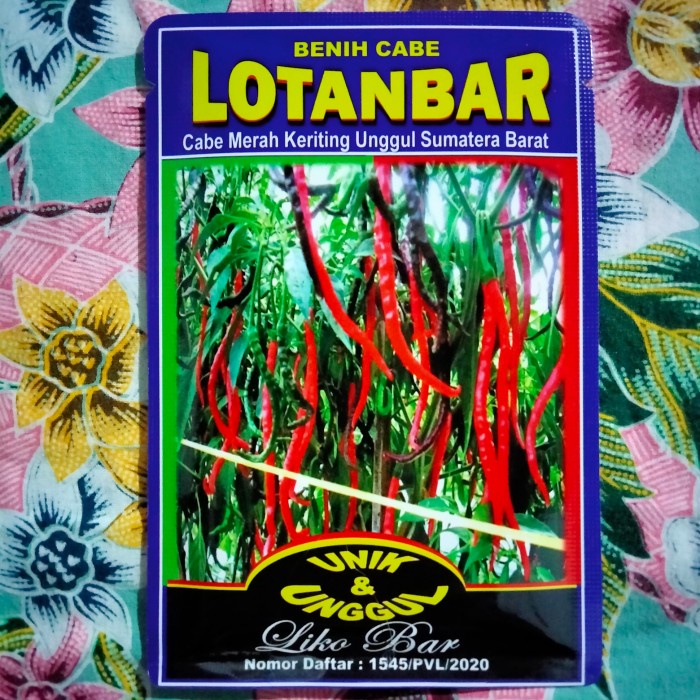 Bibit Cabe Merah Keriting LOTANBAR 10 Gram- CMK LOTANBAR - Benih Cabe