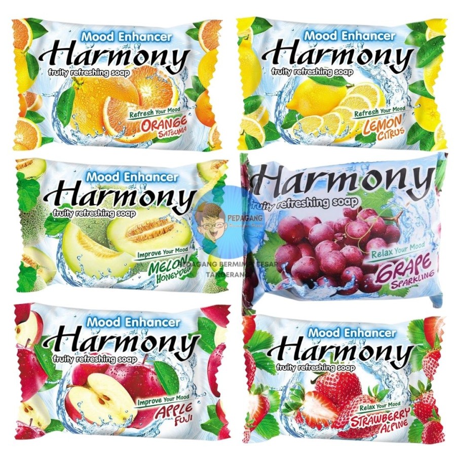 Sabun Mandi Batang HARMONY Aroma Buah 70gr