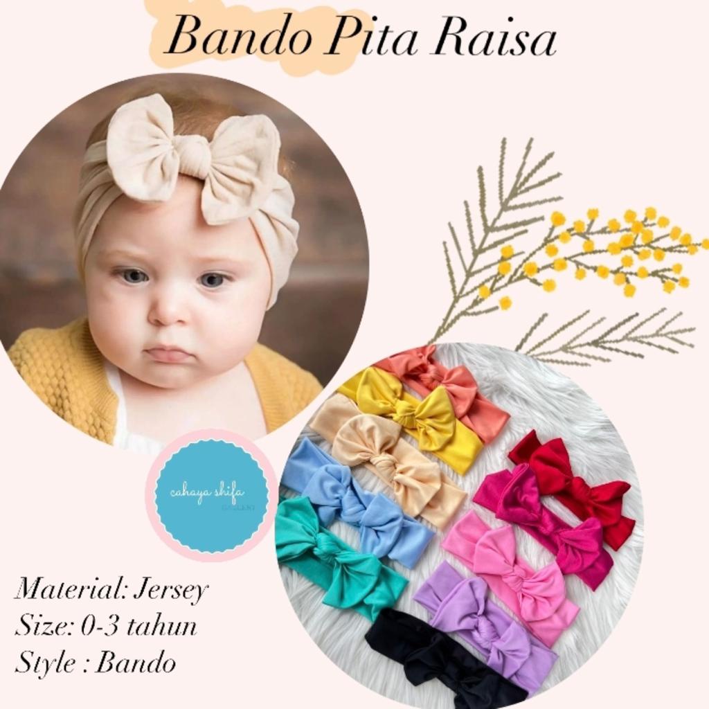 BANDANA BAYI PITA RAISA 0-3 TAHUN