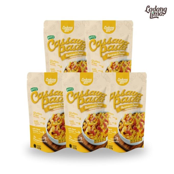 

5pcs - Pasta Mac and Cheese 115gr