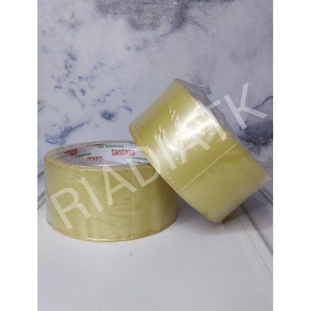 

Lakban Bening Merk TanTape 45mm x 90 Yard