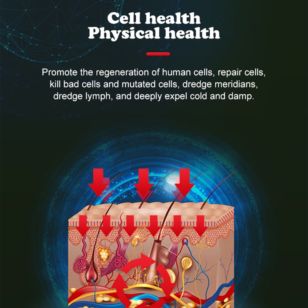 8.0 Terahertz Alat Terapi Gelombang Aktivator Sel Energi Ion Thz Pereda Nyeri Perawatan Kesehatan Pijat Blower Mesin Fisioterapi