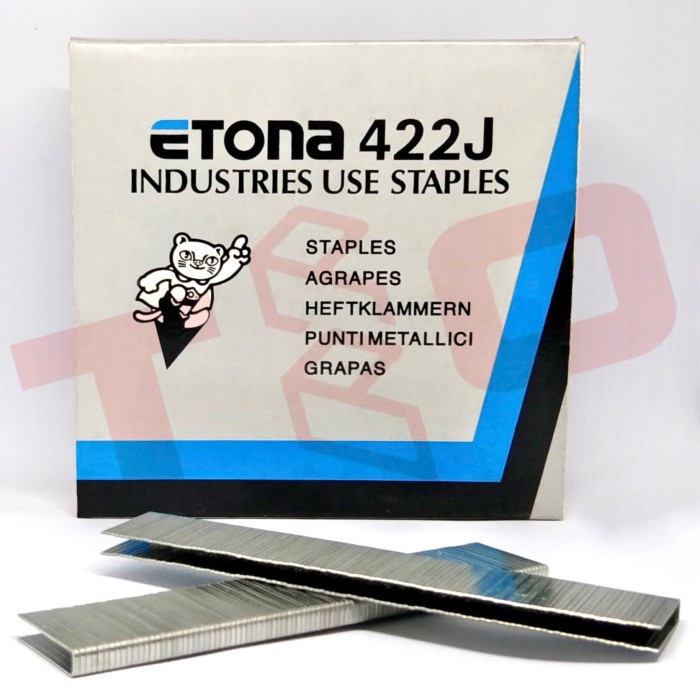 Terlaris Staples Staples Etona 422J - Staples 422J - Paku Tembak 4Mm - Staples U 422J
