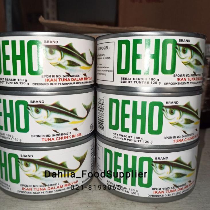 

[ SALE ] DEHO CHUNK TUNA IN OIL 180gr- deho tuna - tuna deho - deho umpan pancing murah | tuna ikan kaleng IKAN TUNA DALAM MINYAK 180gr | DEHO UMPAN PANCING 180gr - tuna kaleng ikan