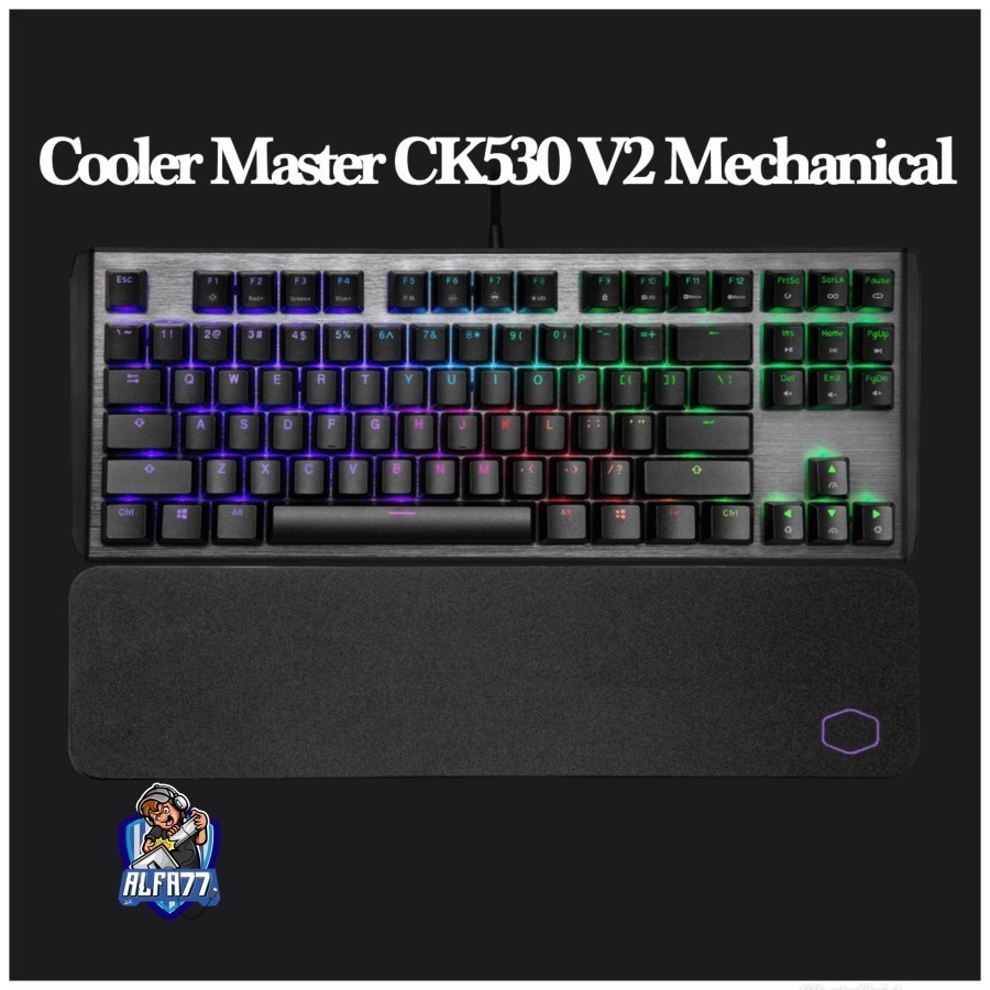 CoolerMaster CK530 V2 Mechanical RGB Gaming Keyboard