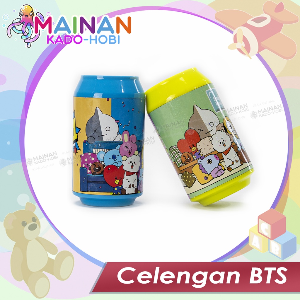 HOBI KOLEKSI MAINAN ANAK CELENGAN KOIN BANK MOTIF KARAKTER KARTUN