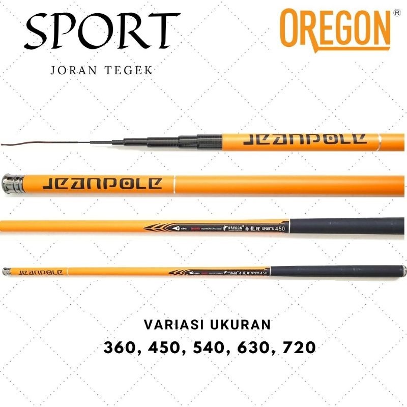 Promo Joran Tegek Oregon Sport 360 450 Harga Grosir