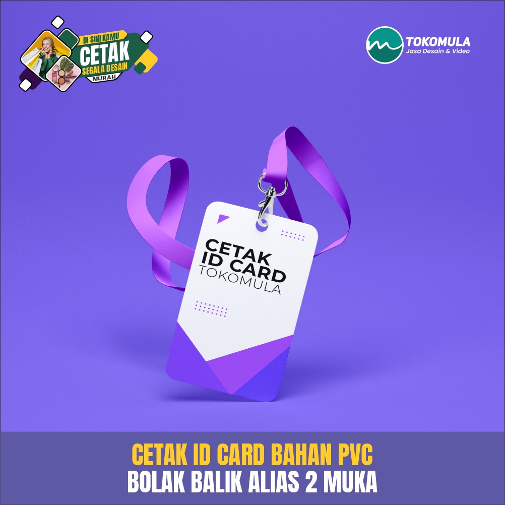 

ID CARD PVC BOLAK BALIK 2 MUKA