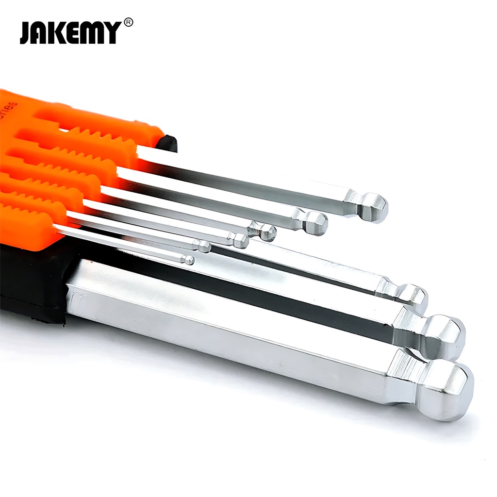 Jakemy Kunci L Set BallPoint Long Ball Six Angle Original JM-HK2-1