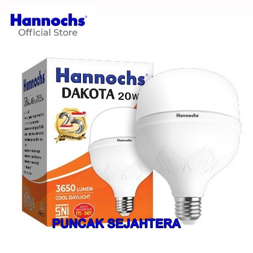 Lampu Led Hannochs Dakota bergaransi 20w 20 watt