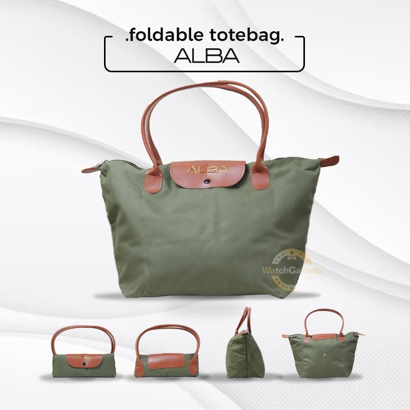 Tas Wanita totebag Alba Hijau