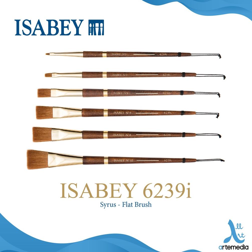 

Kuas Lukis Isabey 6239i Flat Syrus Brush Short Handle