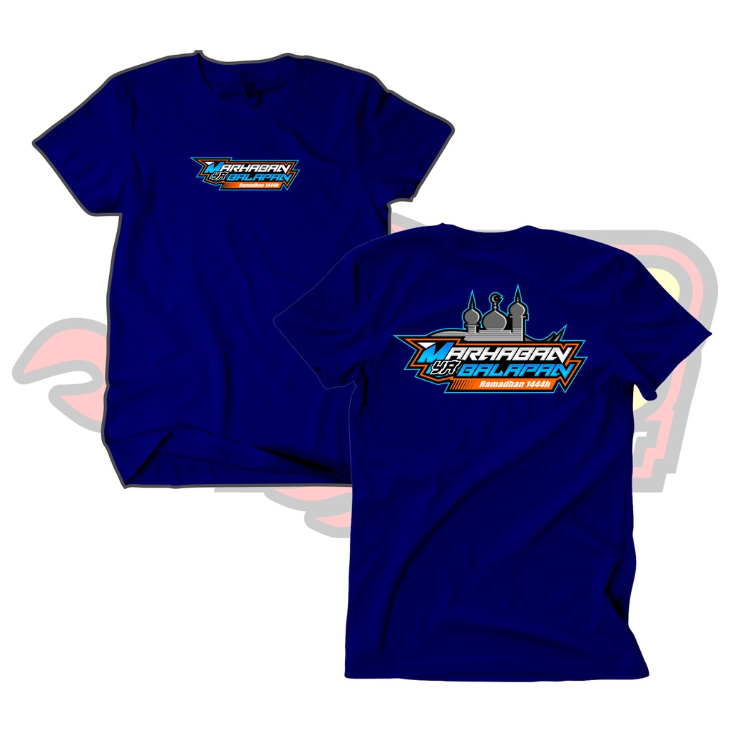 Baju Kaos Marhaban Ya Balapan Ramadhan Katun Racing Distro