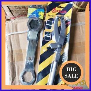 PAKET SET kunci cvt dan tahanan kopling 39x41 treker magnet motor matic treker cvt tracker flywheel