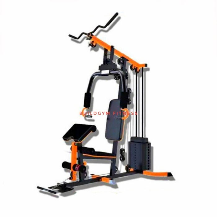 Terlaris Home Gym 1 Sisi Id804 Multi Gym 1 Station Id-804 Cover Stack