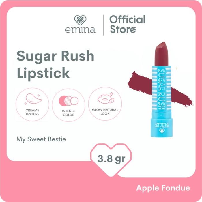 Emina Sugar Rush Lipstick 3.8g | Lipstik