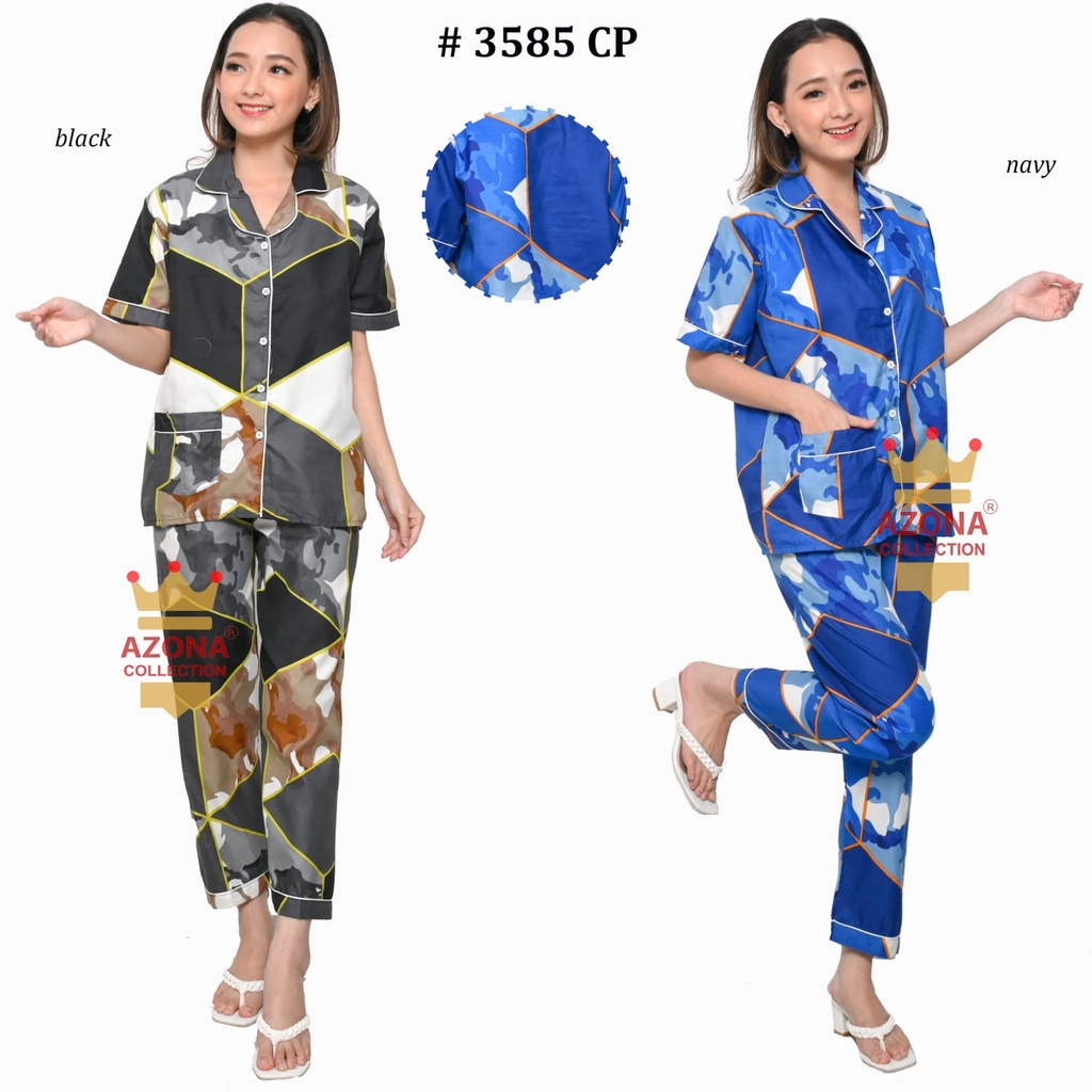 Dtree . baju tidur piyama dewasa cp motif marmer new / baju tidur dewasa katun eropa