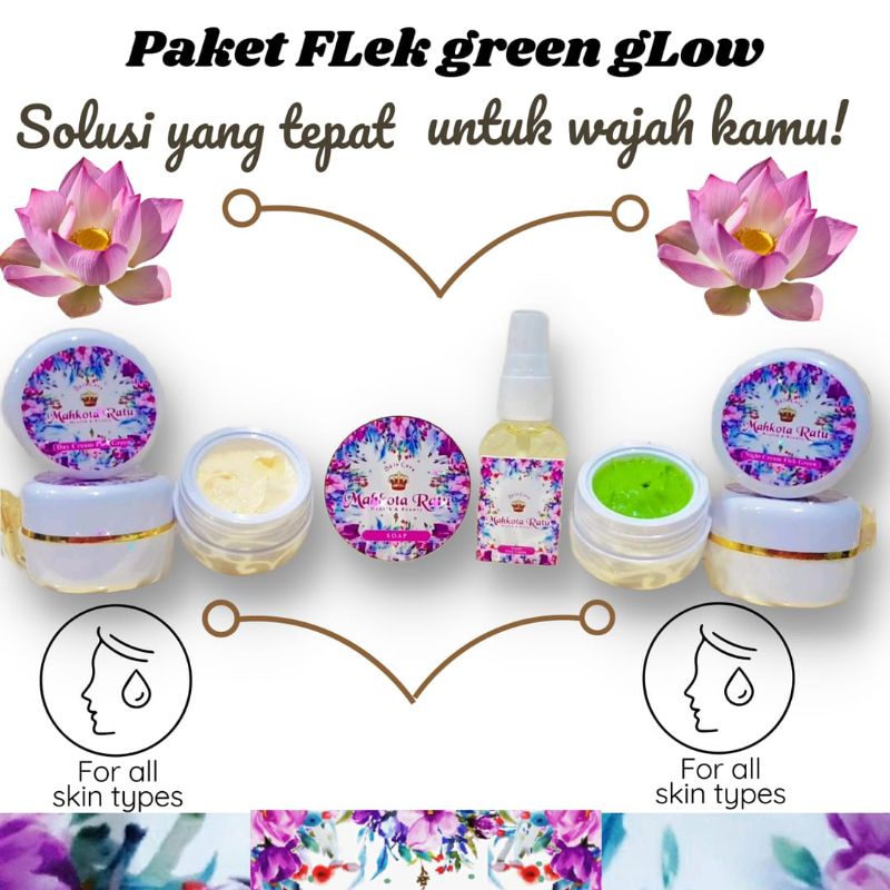 Mahkota ratu paket flek