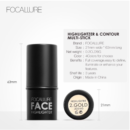 FOCALLURE Highlighter &amp; Contour Stick FA01