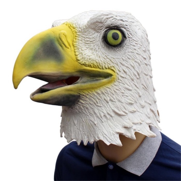 Dijual Topeng burung elang rajawali eagle latex mask halloween Murah