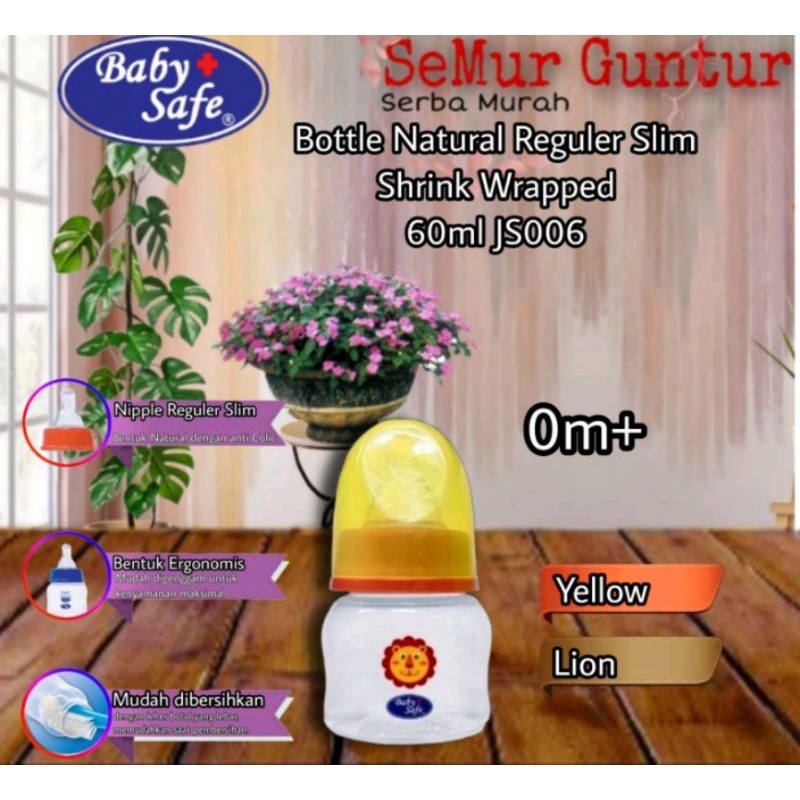 Botol Susu New Born Babysafe Baby Safe Original BPA Free Bayi Anak