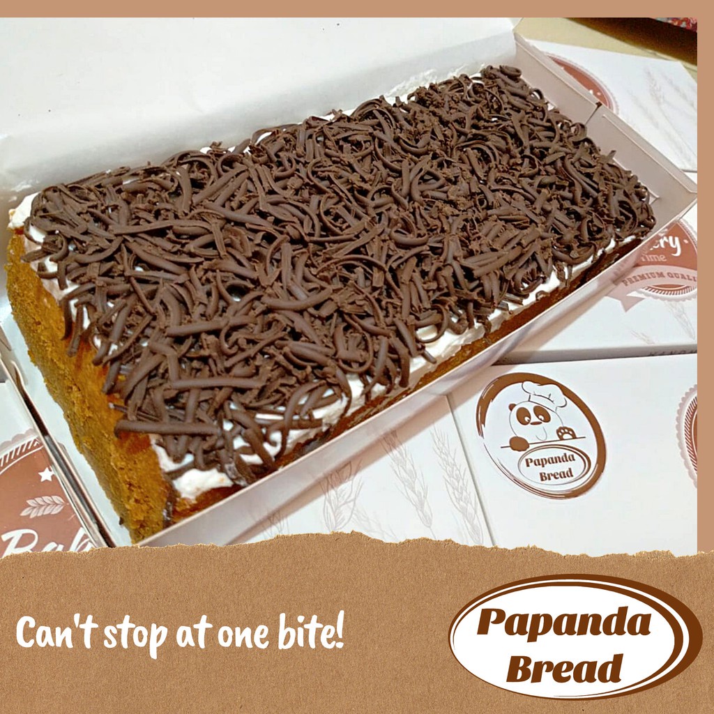 

Bolu Jadul COKLAT PARUT / Sponge Cake Vanilla - Papanda Bread (Small/ Medium)