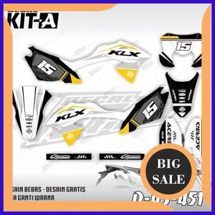 Decal Stiker Motor KLX BF (D-A3-451) 1M4R23 perkakas