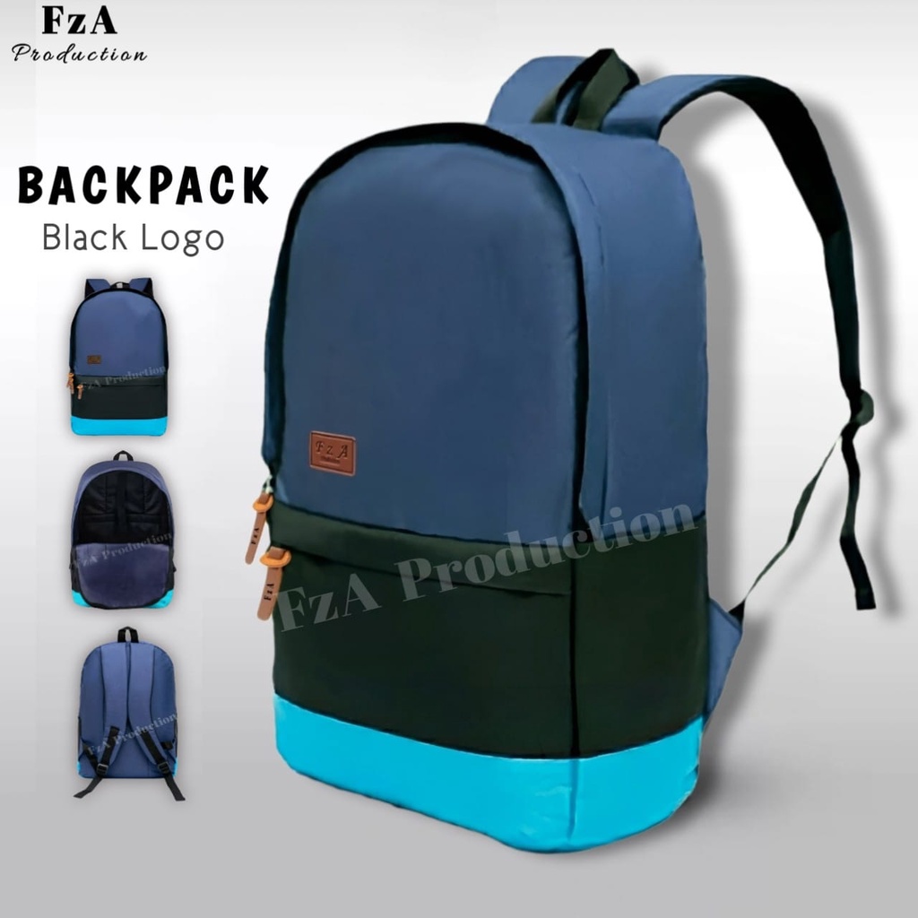 Big Promo..Tas Ransel Distro Casual Pria Wanita / Tas Ransel Laptop Sekolah Kuliah Bacpack Distro Original - FzA