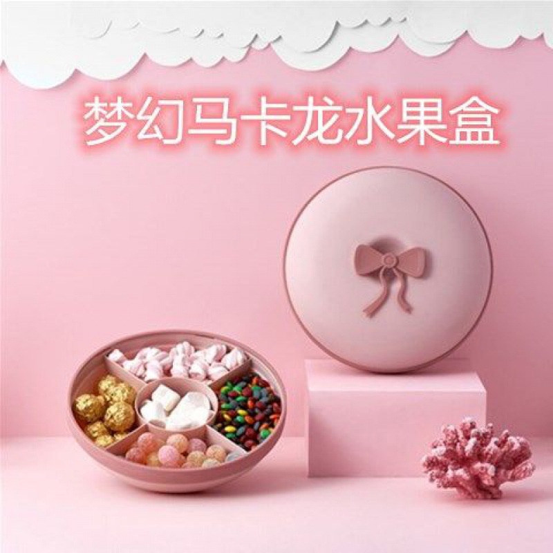 Toples Lebaran Macaron Snack Candy Box Tray / Tempat Snack Camilan/ Wadah Permen Makanan Ringan 3