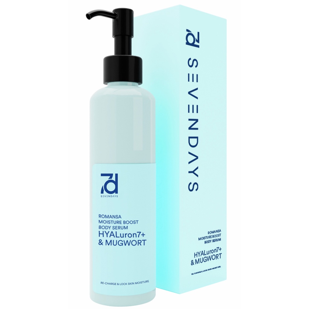Seven Days English Pear &amp; Freesia /  Red Cherry / Romansa Moisture Boost Body Serum - Body Serum seven days / lotion tubuh BPOM