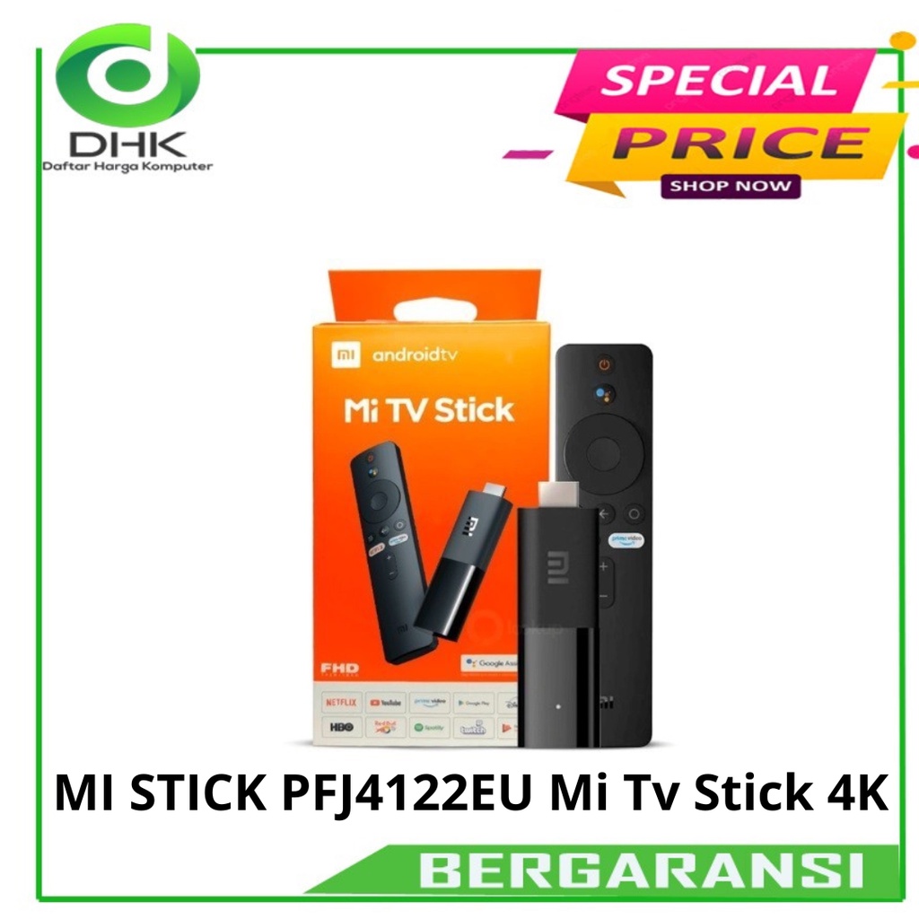 Xiaomi Mi Tv Stick 4K UHD Quadcore Smart Android TV Stik - PFJ4122EU