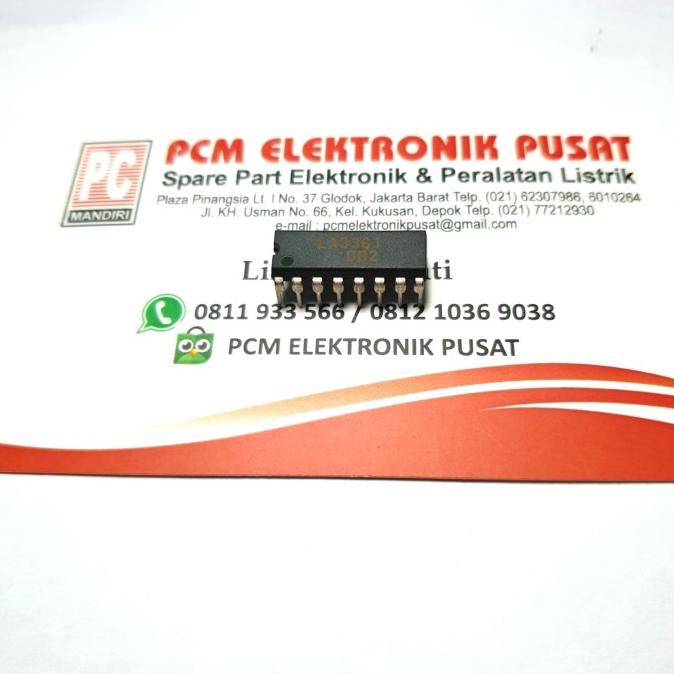 (2 pcs) IC LA 3361 LA3361 pcmelektr812 Kualitas Baik