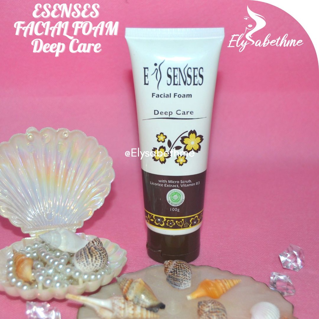 ✿ELYSABETHME✿ [ESENSES] Facial Wash Sabun Cuci Muka wajah pemutih esenses evany