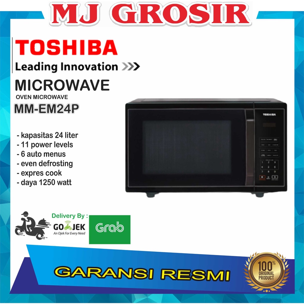 OVEN MICROWAVE TOSHIBA MM-EM 24 P-BK MM-EM24P-BK