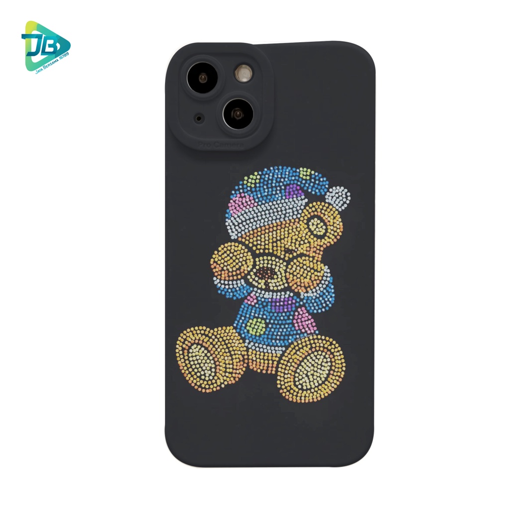 CUSTOM CASE SOFTCASE SILIKON PROCAMERA BEAR JIKO CUSTOM OPPO A3S A1K A5S A7 A37 NEO 9 A15 A15S A16 F1S A59 A96 A52 A92 A31 A8 A33 A53 A9 A5 2020 JB7805