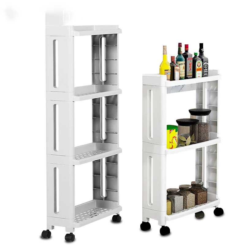 (BISA COD) FTIHSHP BNBS Rak Laci Tingkat Dapur Kitchen Storage Rack - BN-2713 / BN-2714