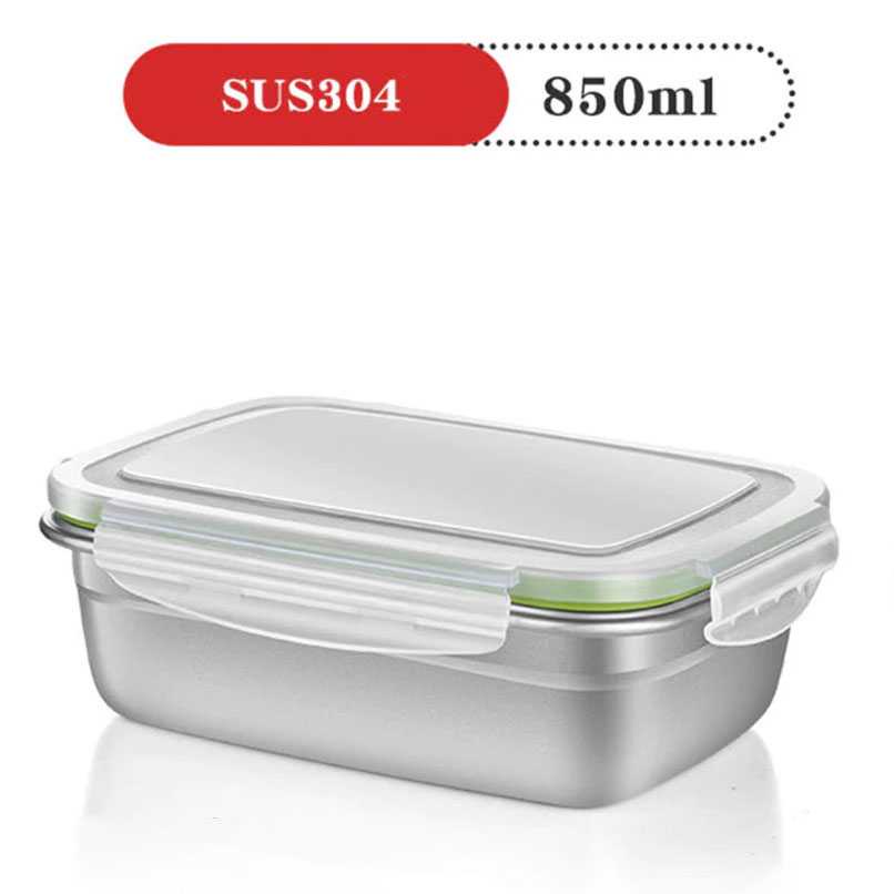 (BISA COD) FTIHSHP HOMEFAVOR Kotak Makan Bento Lunch Box Stainless Steel - KT046