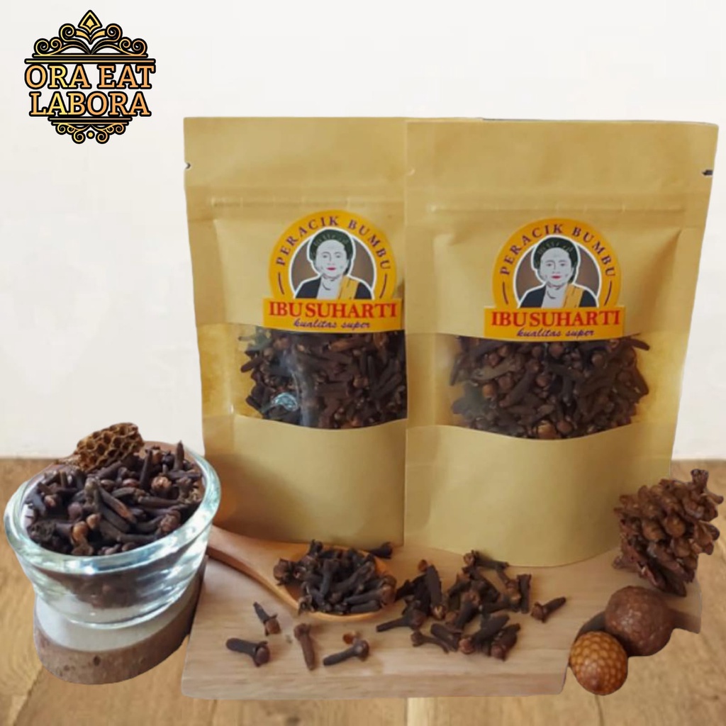

Ibu Suharti - Rempah Cengkeh Kering Bumbu Cengkih Dried Clove Kualitas Premium - Ora Eat Labora