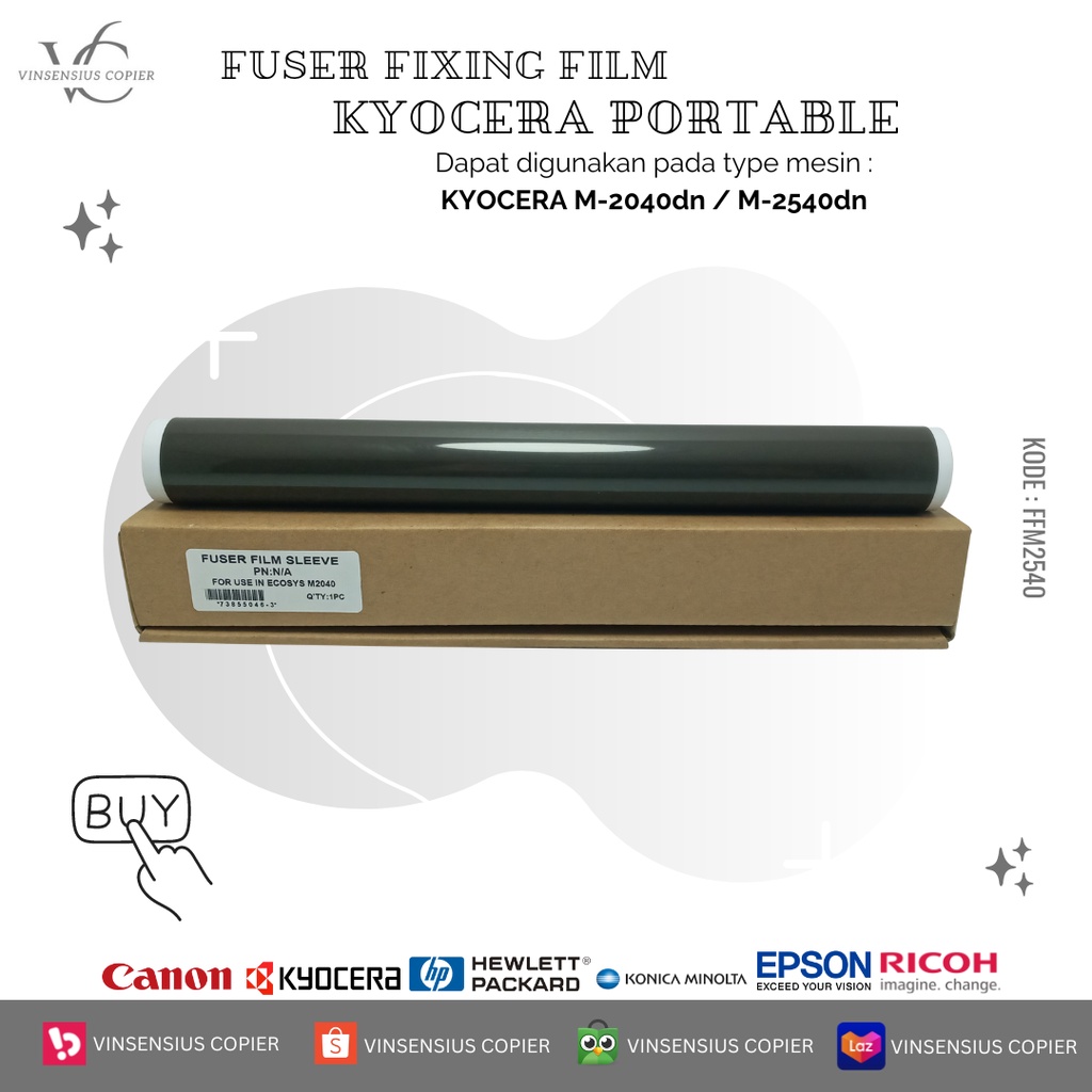 FIXING FILM KYOCERA M2540dn / M2040dn